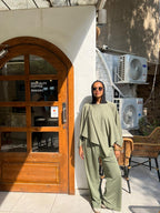 Asymmetrical Olive Set
