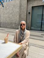 Asymmetrical Beige Set
